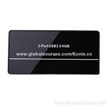 Konix network USB 3.0 hub with one 1,000Mbps NIC for wholesaleNew